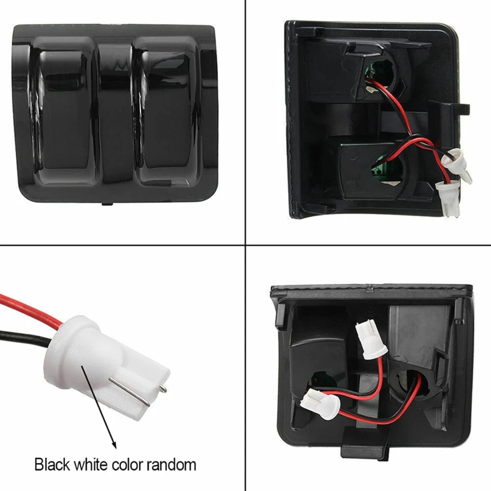 2x Marcador de luz de espejo lateral LED compatible con Ford F250 F350 F450 2008 a 2016 Foto 4 de 4