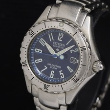 Citizen E068 T005829Y Eco Drive ProMaster Watch Ladies Blue Dial Timepiece