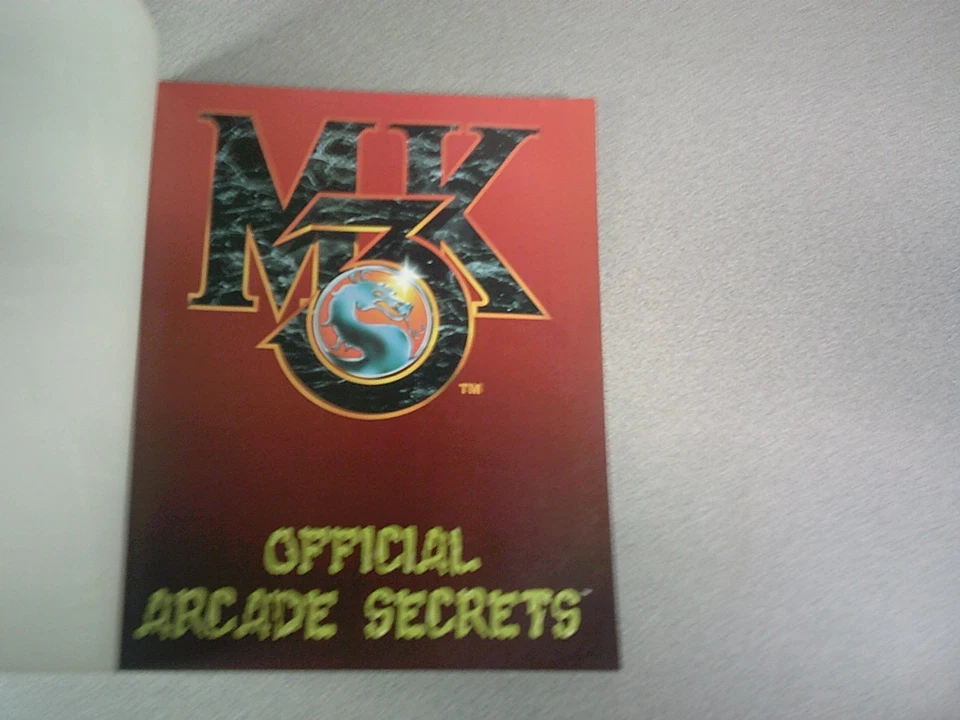 Official Mortal Kombat 3 Arcade Secrets Full-Color Game Guide - Image 3 of 3