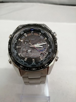 稼働 CASIO EDIFICE 腕時計 ソーラー EQS-500 クロノ544 Casio Eqs-500 Edifice Solar Watch | eBay