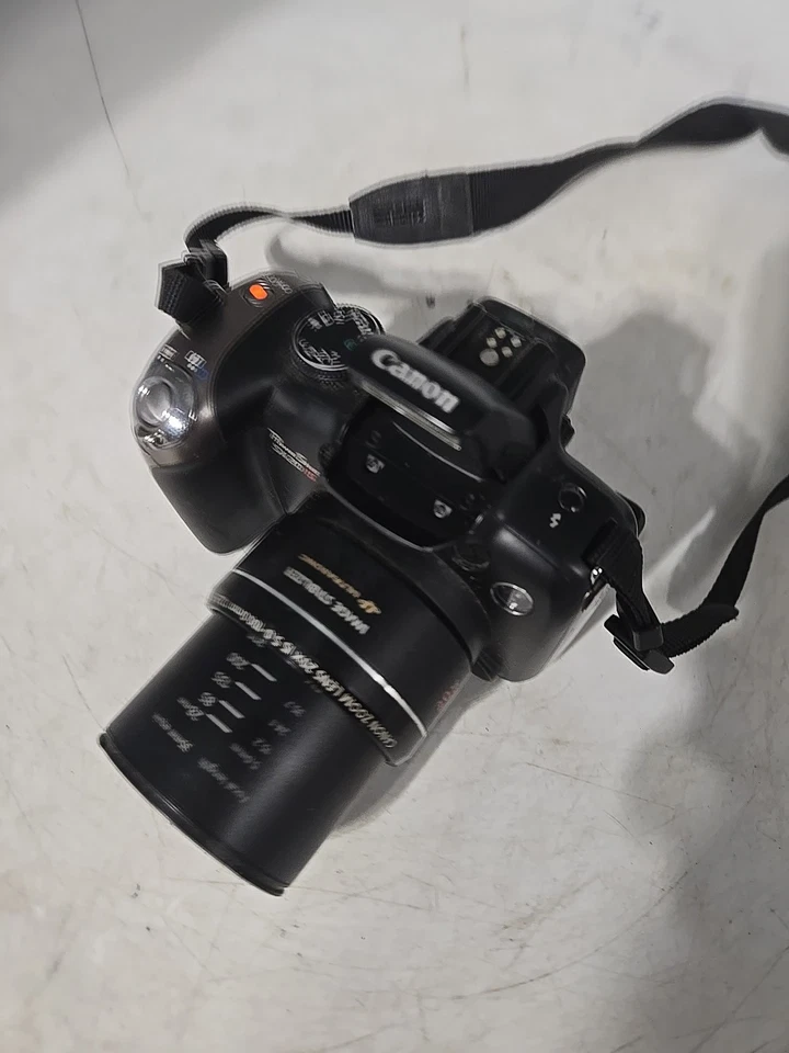 Цифровая камера Canon PowerShot SX20 IS 12,1 Мп черная протестирована рабочая бесплатная доставка - Изображение 4 из 4