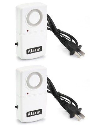 QWORK Power Failure Alarm, 2 Pack Automatic Cut Outage 2 