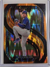 2025 Panini Select - Premier Level Hyun-Seok Jang #173 Orange Flash Prizm 