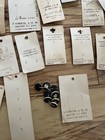 Vintage Lot Of 96 Black White And Gray Buttons Costumers, Lapetite, Etc — photo 10