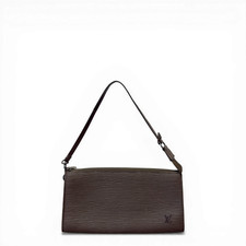 LOUIS VUITTON Epi Pochette Accessories 24 Gray