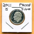 Gem 2011-S Proof Cameo Silver Roosevelt Dime - Free Shipping