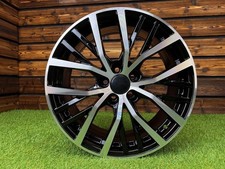4X R17 Zoll 5x100 VW Polo GTI Style Schwarz Polierte Felgen, Passend für Bora