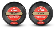 Kiwi Wax Shoe Polish Renews & Protects Leathe...
