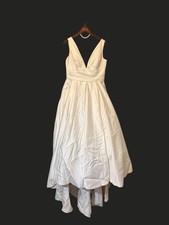 David's Bridal Ivory Wedding Dress Size 14 Only Wore Once. Has Pockets.