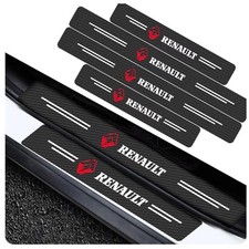 4X Für Renault Logo Auto Car Türschwellerschutz Schutz Aufkleber kompatibel