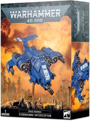 Stormhawk Interceptor Stormtalon Gunship Space Marines Warhammer 40k 48-42 NEU