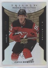 2019 Upper Deck Trilogy Rookie Premieres Level 2 39/499 Jesper Boqvist #93 1r5
