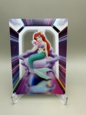 2026 Topps Disney Neon Ariel #NPL-3 Illuminated Neon Lights The Little Mermaid