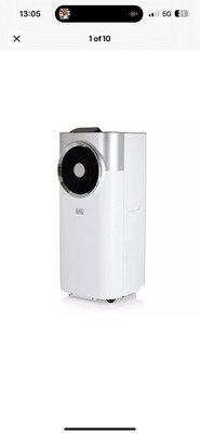 Black+Decker Klimagerät 12.000 BTU 3-in-1 24 Stunden Timer, BXAC40008GB