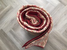 Pottery Barn Georgia QUILT Paisley Full/Queen Red