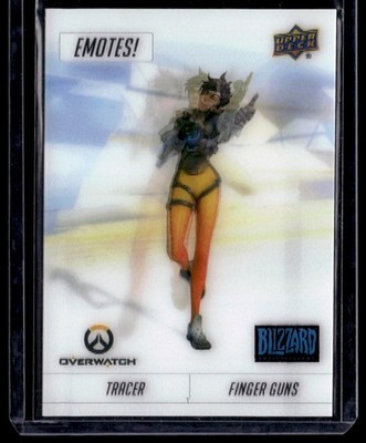 2023 Upper Deck Blizzard Legacy Collection Emotes! Tracer #E-2