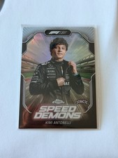 2025 Topps Chrome F1 Kimi Antonelli Speed Demons RC Refractor Insert Formula 1
