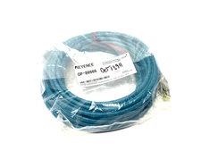 Keyence OP-88666 Double Ended Ethernet Cable M12 8-Pin X-Coded 10m