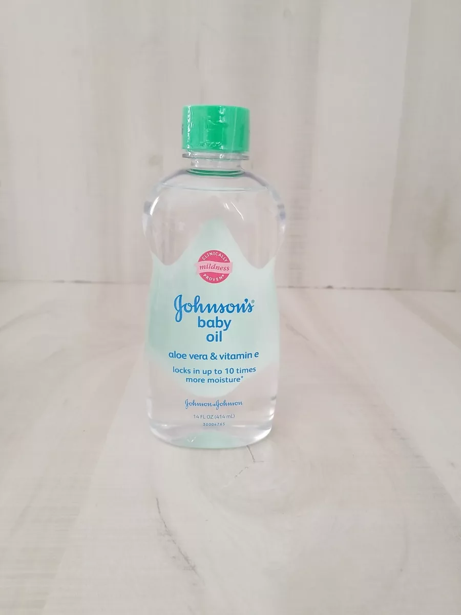 Johnson's aloe vera baby oil 2025