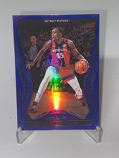 2020-21 Panini Certified Mirror Blue Sekou Doumbouya #144 Detroit Pistons