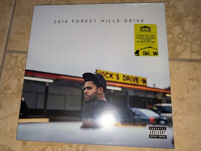 J Cole 2014 Forest Hills Drive Vinyl Alternate Cover IN HAND SHIPS NOW