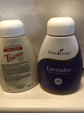 Young Living Thieves and Lavender pair of 8oz Foaming Hand Soap w pumps