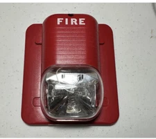 System Sensor S2475 Fire Alarm Strobe Wall Red