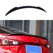 Alerón trasero negro brillante para Mazda 3 sedán Axela 2014-2018 alerón trasero maletero alerón trasero