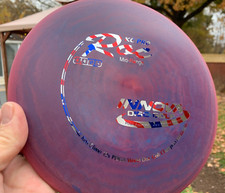 KC Pro Roc Disc Golf Innova  Swirls USA  America  (Free Returns) Climo 176G #677