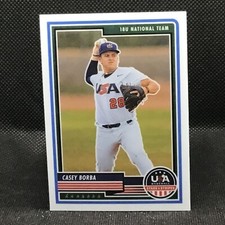 CASEY BORBA 2023 PANINI USA Stars & Stripes #3 18U NATIONAL 