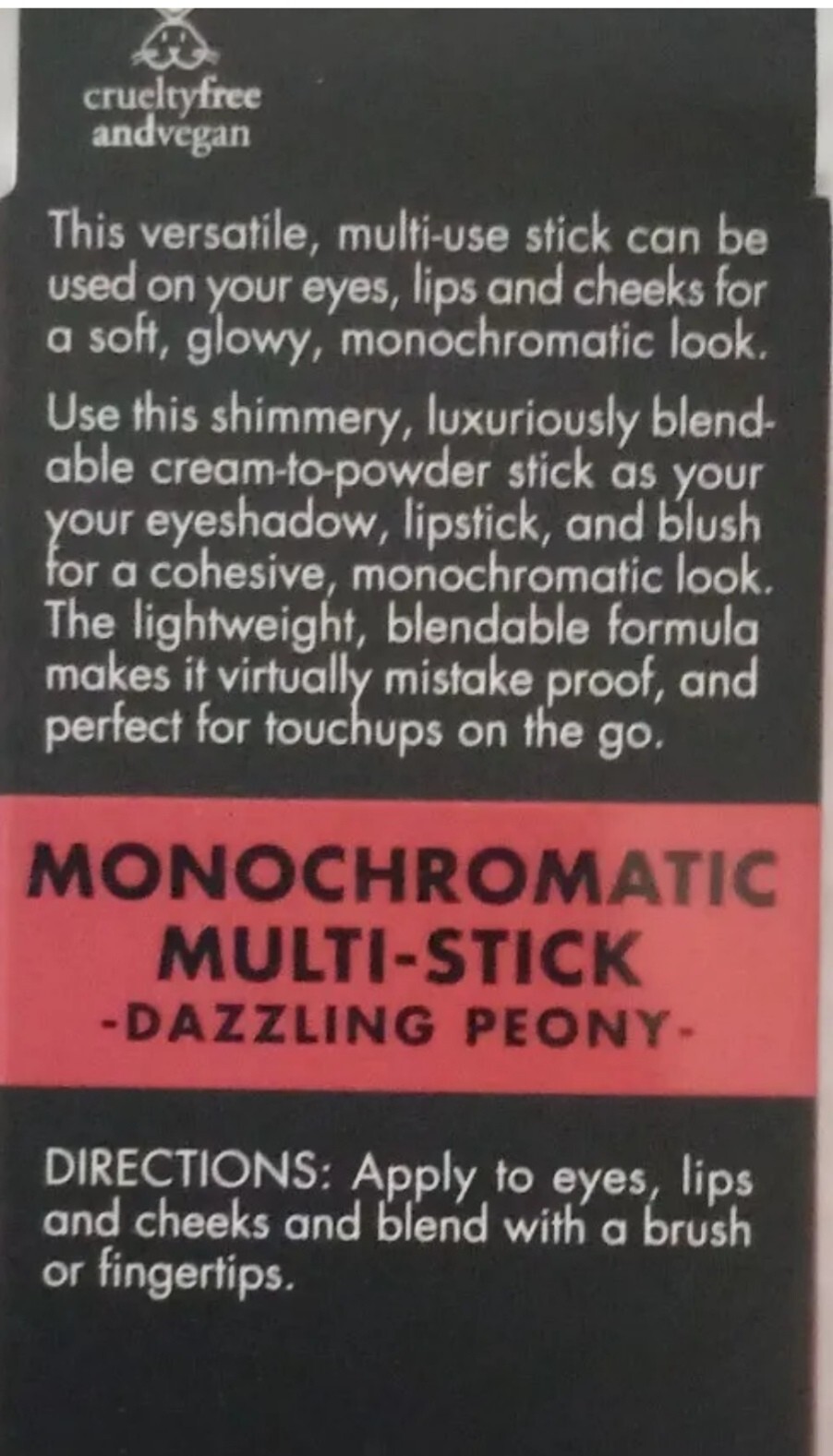 ELF Monochromatic Multiuse Stick, DAZZLING PEONY eBay