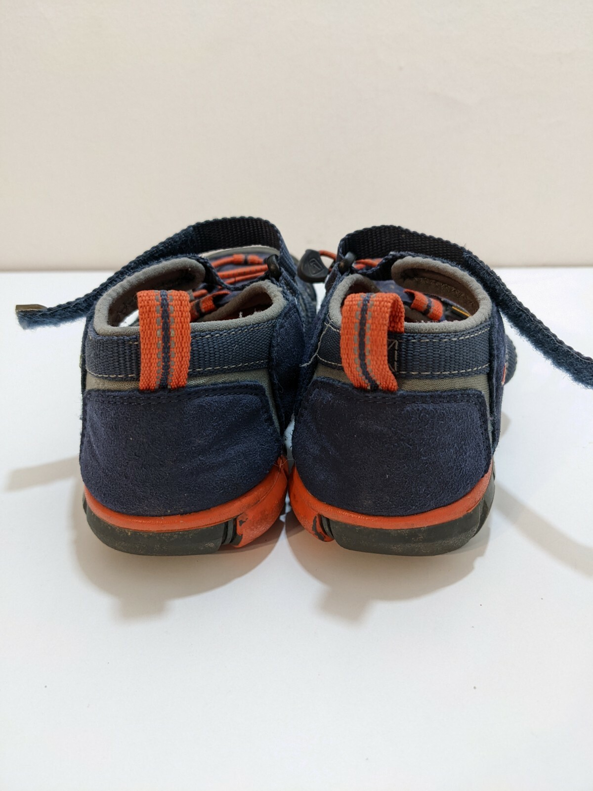 Sandali impermeabili Keen Seacamp II CNX bambini piccoli taglia 4 blu arancione