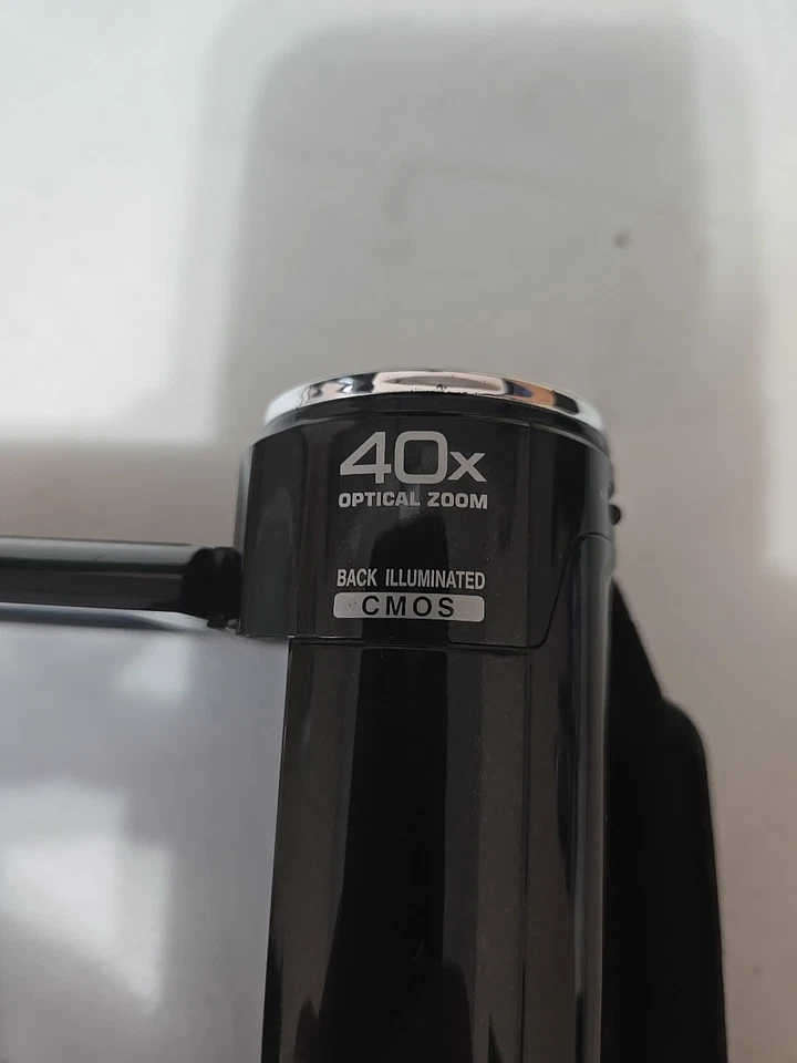 JVC Everio GZ-E-10VU 40X Optical Zoom HD Camcorder Black Battery/Memory/Ag - Image 2 of 4