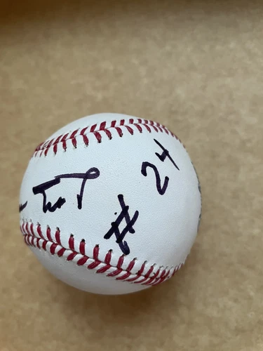 Willie Mays #24 INSCRIPTION HOF SAN FRANCISCO GIANTS SIGNED BASEBALL JSA COA