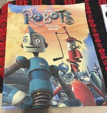 Vintage 2005 Robots the Movie Activity Book RARE UNUSED