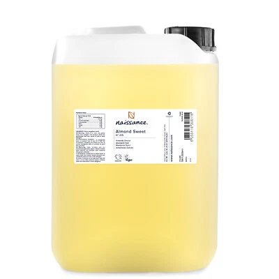 Naissance Almond Sweet Oil (No. 215) - 5L - Massage, Beauty, Hair, Skin, Bath