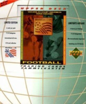 Upper Deck World Cup USA 1994. Preview English/German