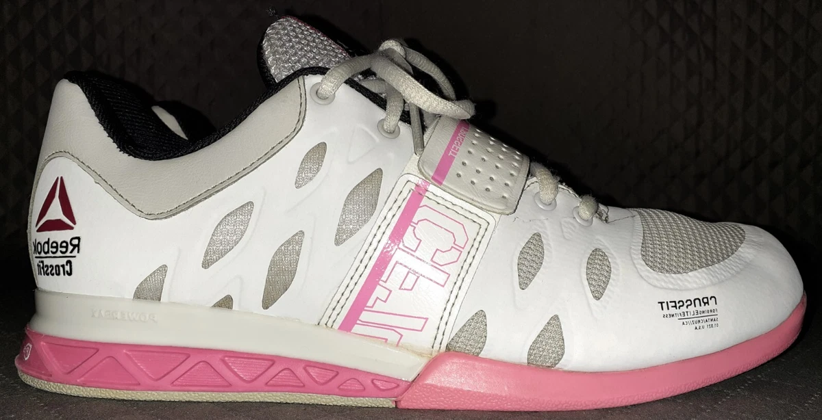 CROSSFIT Women&#039;s Powerbax White Pink Training Lift Shoes Size US 9 UK 6.5 | eBay