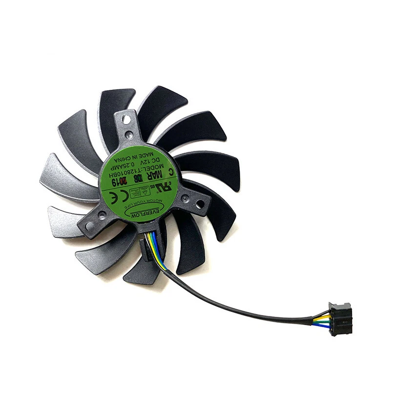 T128010BH Cooling Fan Parts for ASUS GTX1060 960 GAMING Graphics Card - Image 4 of 4