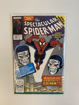 Spectacular Spider-Man #159 Brother Grimm App NEWSSTAND • Bagged