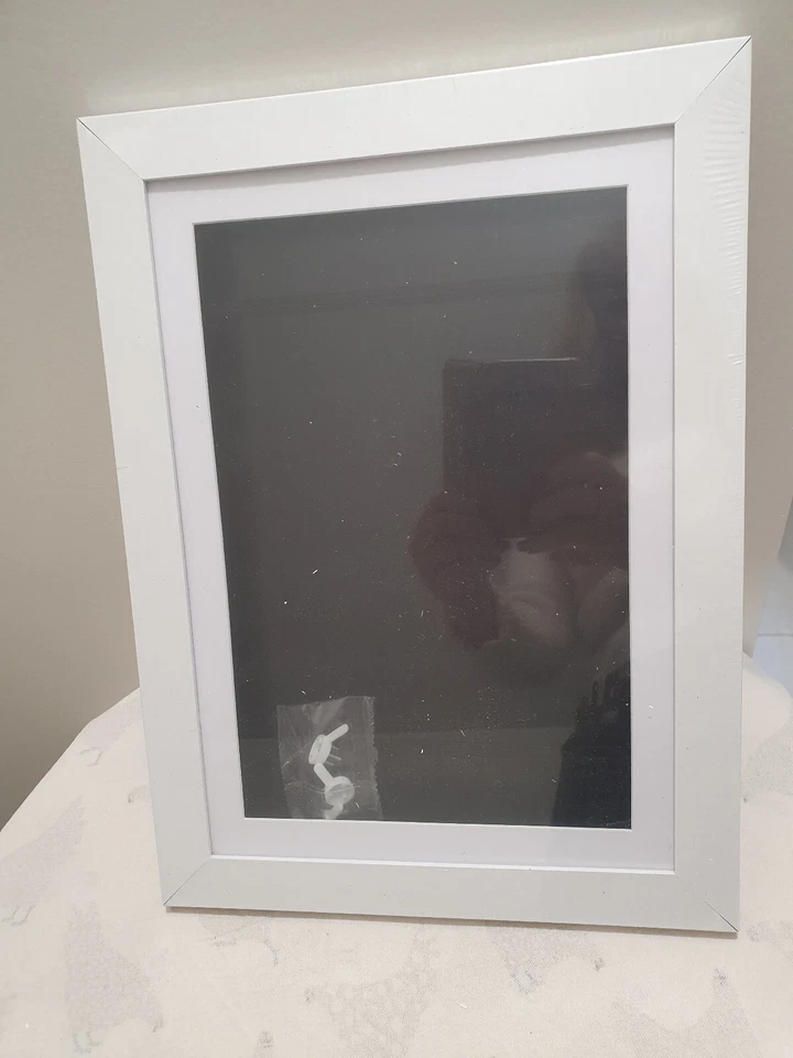 Cadre photo bois blanc neuf - Photo 1/1