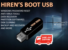 Hiren s BOOT 2025 USB Flash Drive Password Reset Partition More