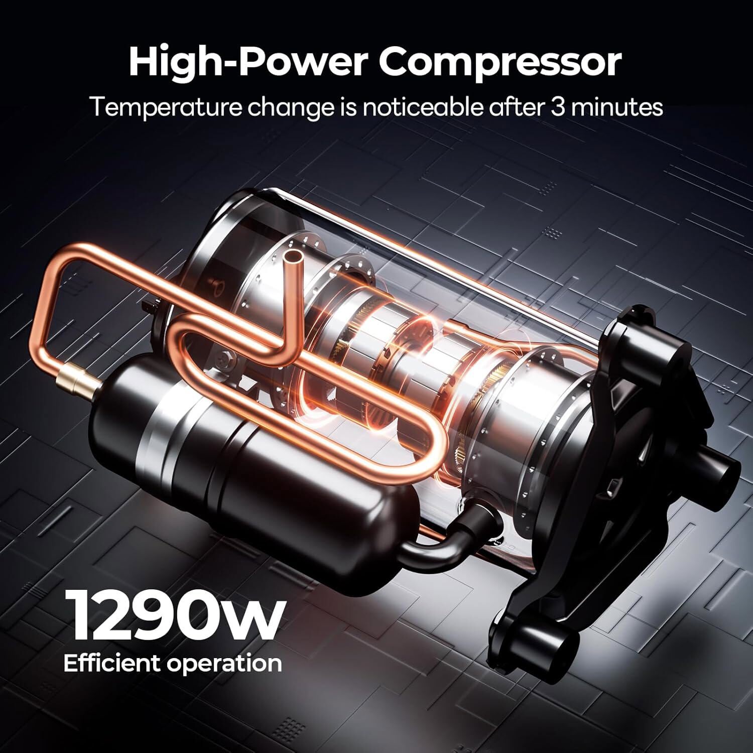 13500 BTU RV Air Conditioner Rooftop AC Unit Cooling Camper Non-Ducted 115V