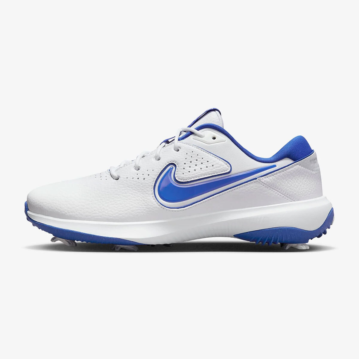 New Mens NIKE VICTORY PRO 3 GOLF SHOE WHITE / BLUE DX9028