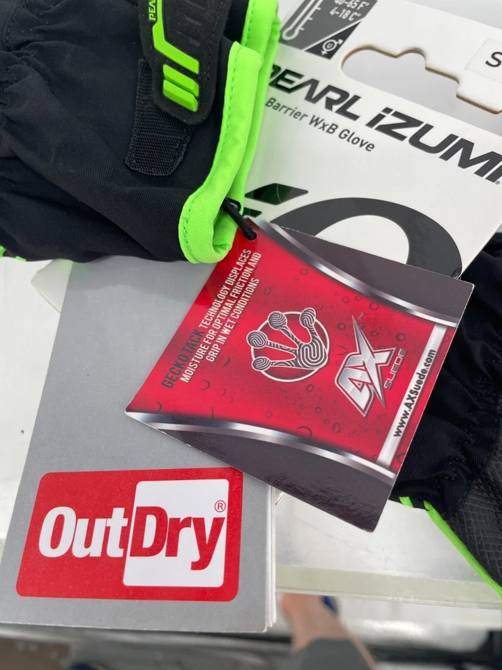 Перчатка мужская Pearl Izumi PRO Barrier WxB S черная водонепроницаемая G-Grip Palm 14341509 - Изображение 4 из 4