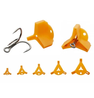 Savage Gear Treble Hook Protector S-XXL 10 Stück / Größe Drilling Haken Schutz