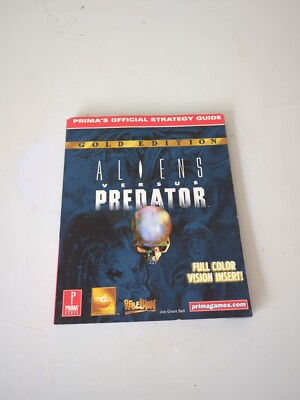 Aliens Versus Predator Gold Edition Prima Official Strategy Guide