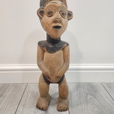 African Status Made From Wood Sculpture Very Old