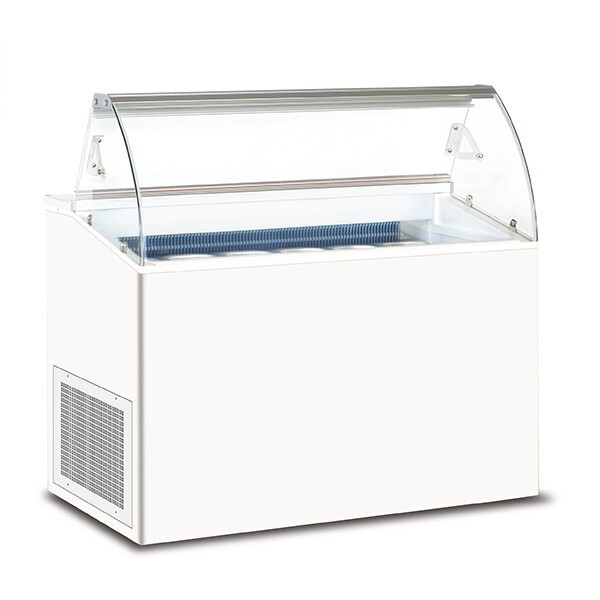 NEW 6 PAN ICE CREAM SCOOP DISPLAY FREEZER AUTOMATIC £1582 +Vat FREE