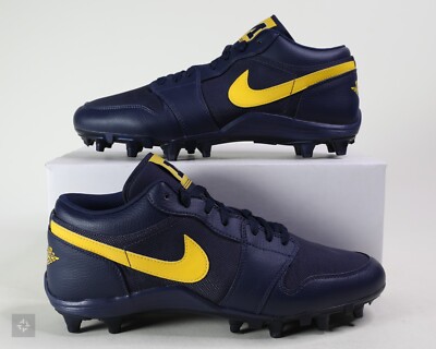Nike Jordan Low Alpha Michigan Player Exclusive Football Cleats